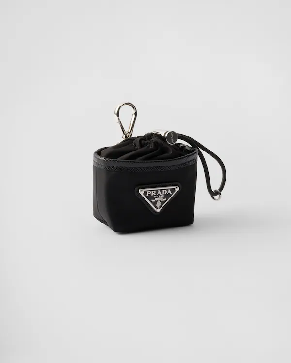 Pingente mini bolsa Re-Nylon