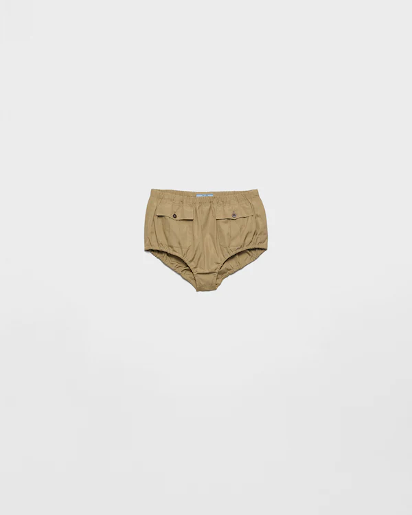 Bermudas de popeline