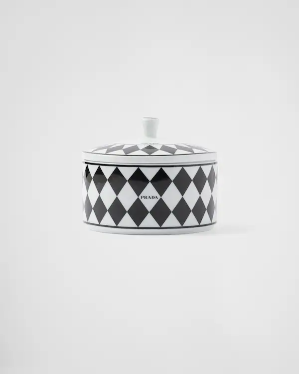 Caixa de porcelana - Xadrez