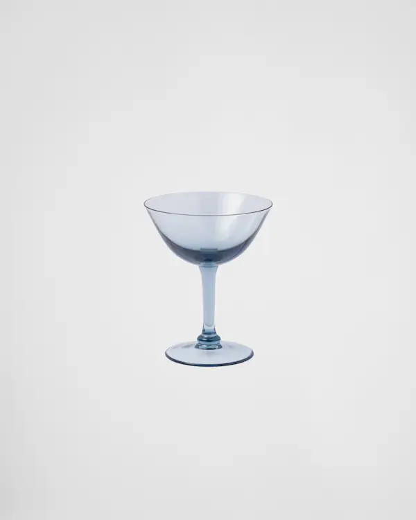 Conjunto de duas taças de champanhe em cristal - Nova Iorque