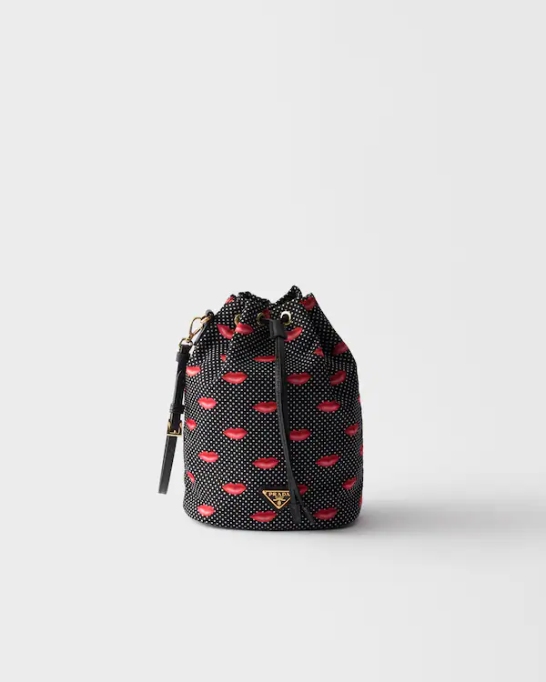 Bolsa de Re-Nylon com estampa