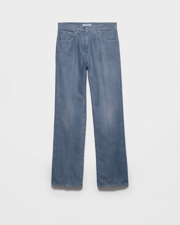 Calças de jeans lavadas