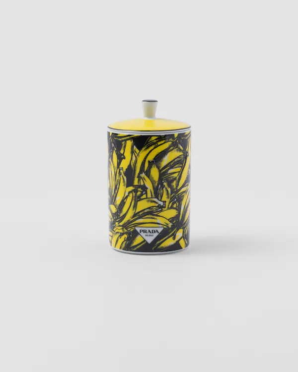 Vela aromática de porcelana - Banana
