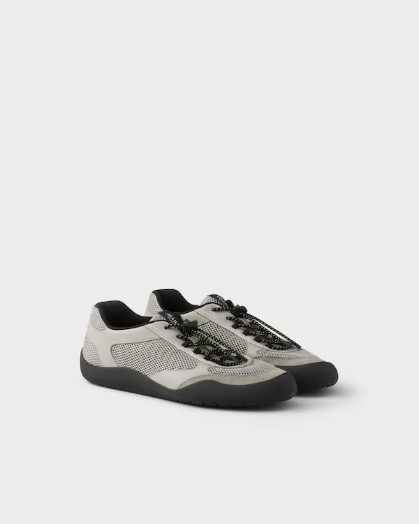 Sapatilhas de couro e malha Speedrock