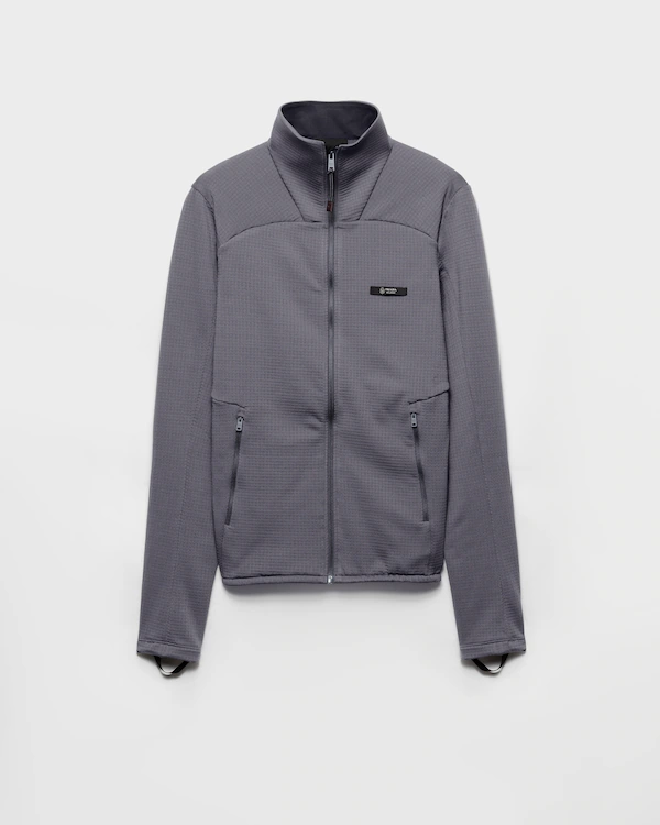 Jaqueta blouson de tecido técnico
