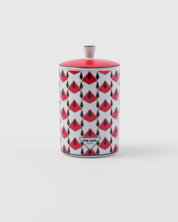 Vela aromática de porcelana - Vienna Red