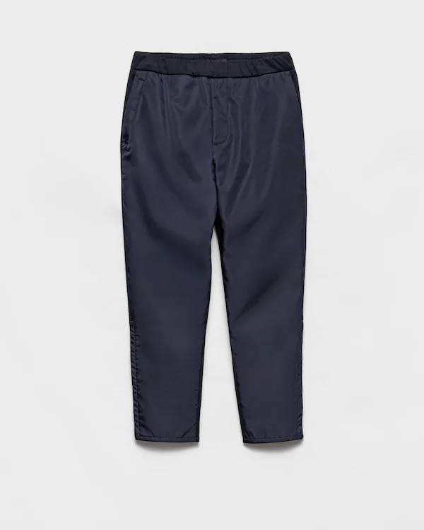 Calças técnicas de algodão e Re-Nylon