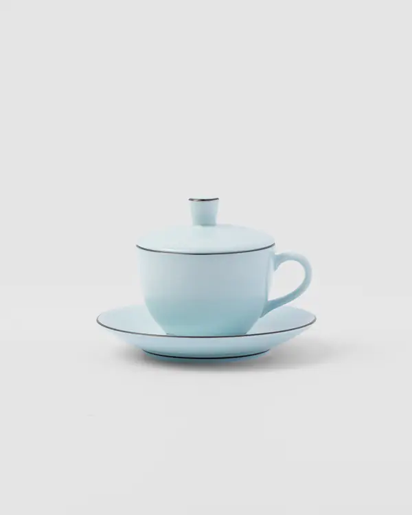 Xícara de chá de porcelana - Celadon