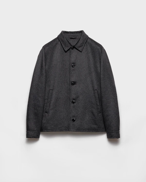Jaqueta blouson de cashmere
