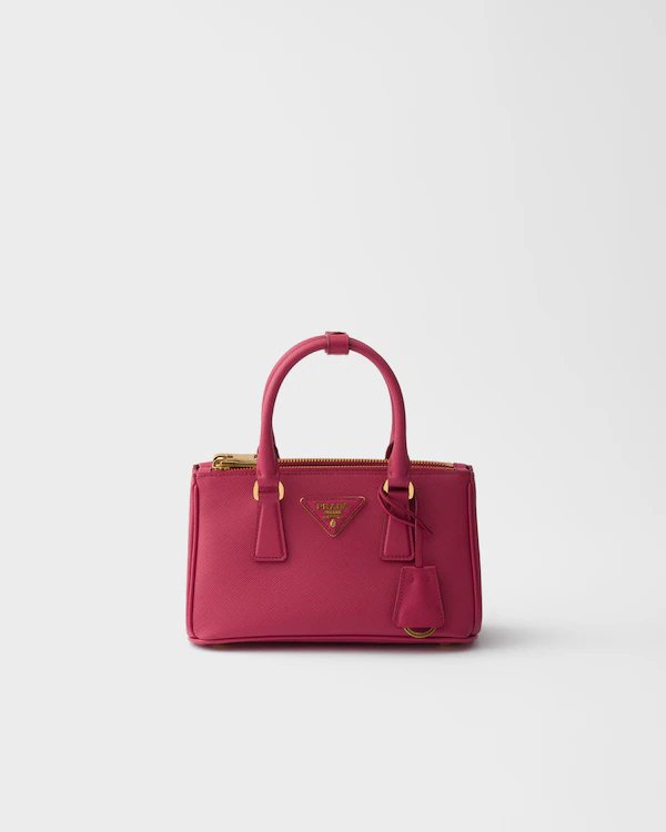 Bolsa Prada Galleria mini em couro Saffiano