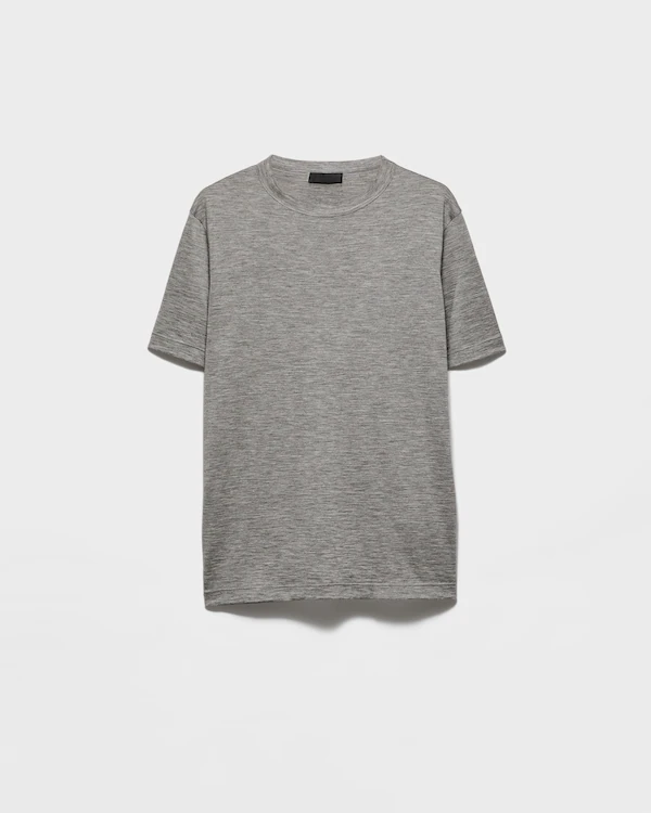 Camisola de cashmere e seda