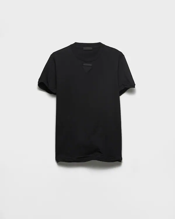 Camiseta de algodão moldável
