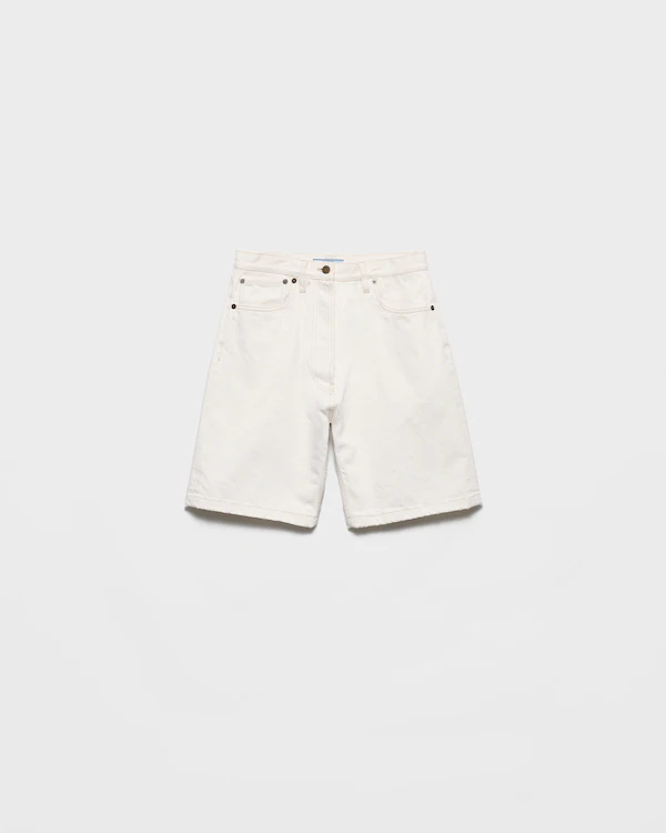 Bermudas de denim antigo