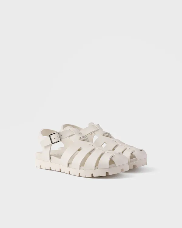 Sandalhas de pescador de borracha