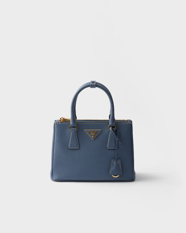Bolsa pequena de couro Saffiano Prada Galleria