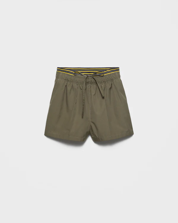 Bermudas de popelin