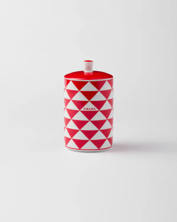 Vela aromática de porcelana - Xadrez